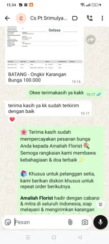 Testimonial Papan Bunga matraman